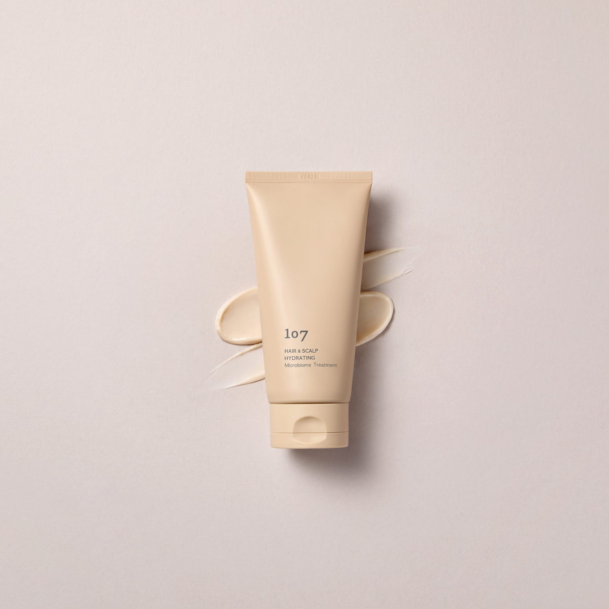 107 Hair & Scalp Hydrating Microbiome Treatment et texture du soin hydratant