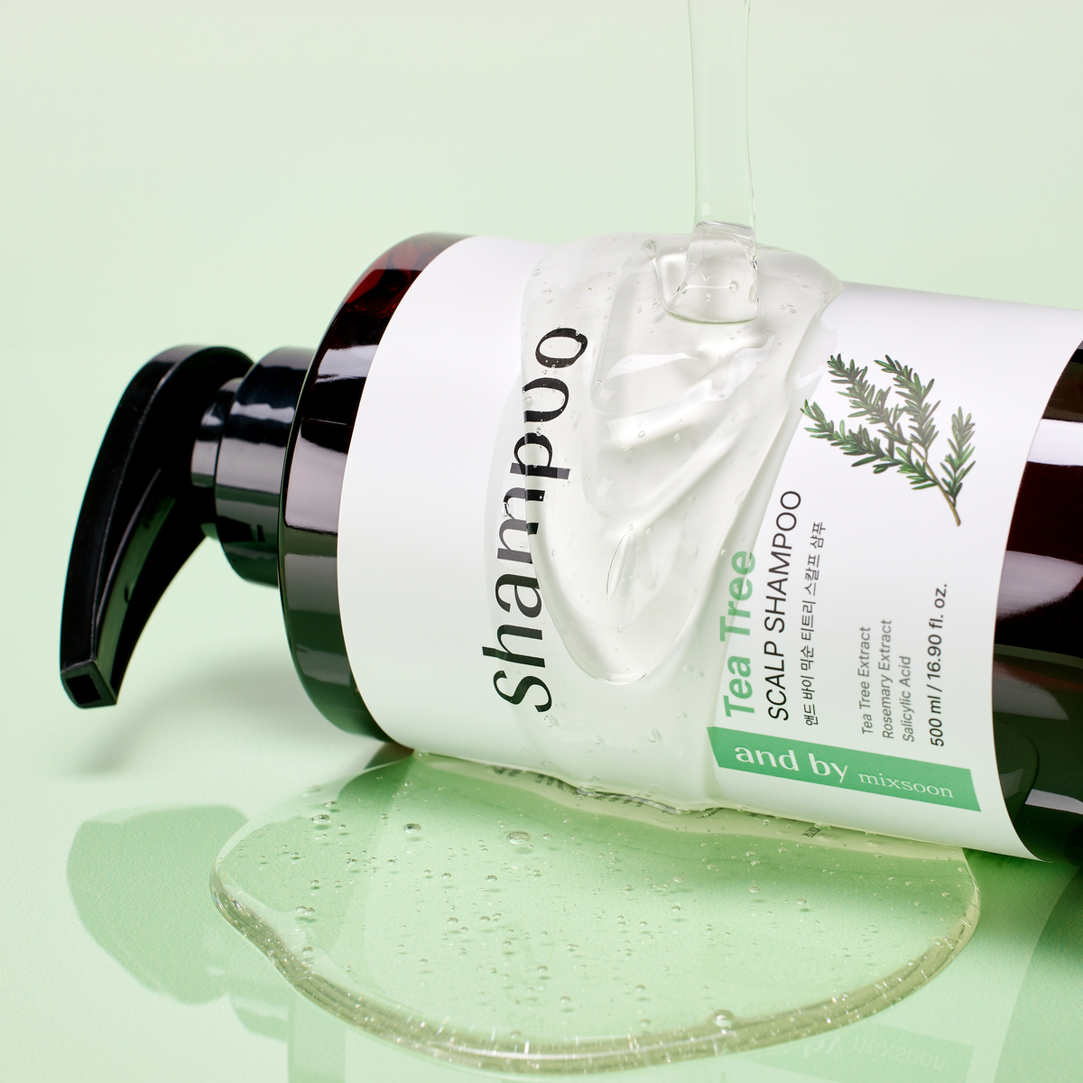 Mixsoon Tea Tree Scalp Shampoo – soin purifiant pour le cuir chevelu